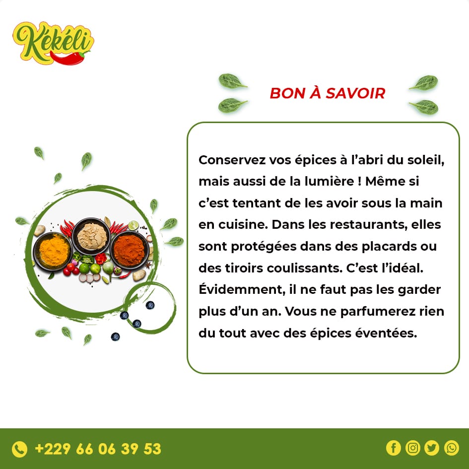 LeaOvidio's tweet photo. #KékéliÉpicerie
#10Épices #UnGoûtExquis
#MangerSain https://t.co/J2QjJeZfmD