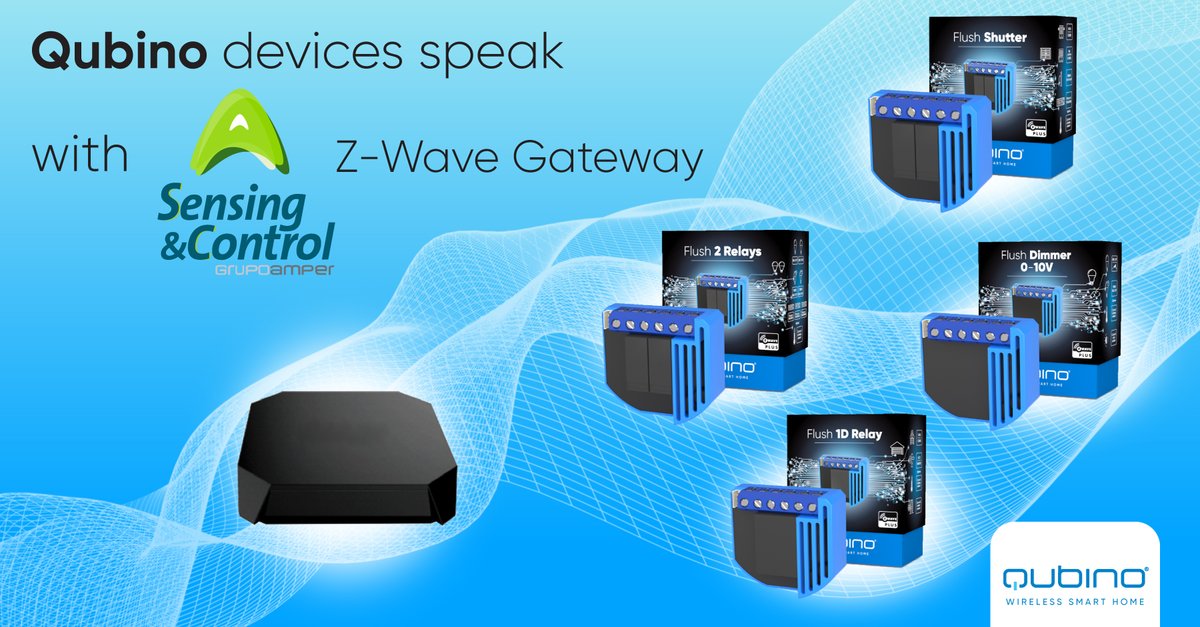 [NEW COMPATIBILITY TEST REPORT 📝]
Check out the new #compatibility test report between the Amper SC-GZ80x #gateway and Qubino devices and see which functions of Qubino devices are supported by the gateway 👉 bit.ly/3K419Si

#smarthome #iot #homeautomation #zwave
