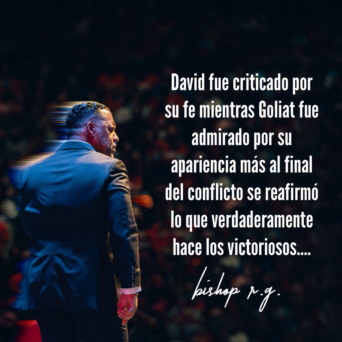 RudyGracia's tweet photo. Nunca tomes la aprobación o la desaprobación del hombre como aquello que predice el final del conflicto…..
La fe siempre triunfa…. https://t.co/INePI8yKij