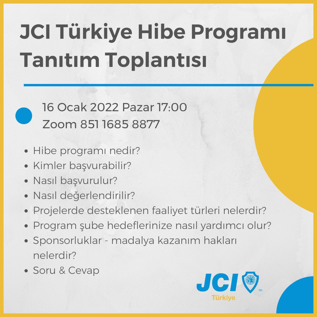 JCI Türkiye tweet media
