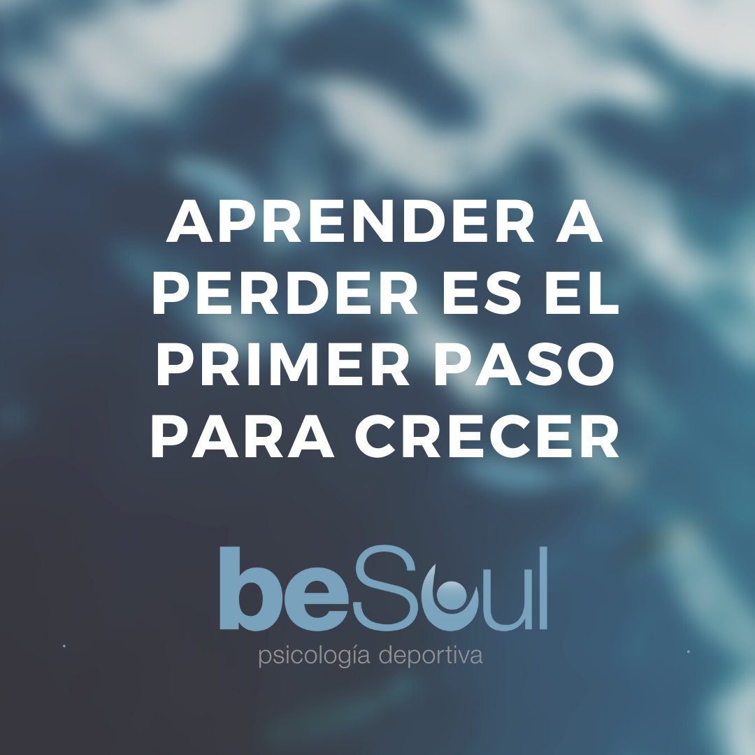 Perder no significa fracasar ni ser un loser, simplemente quiere decir que existen factores en nosotros/as que debemos trabajar para seguir creciendo.

¿Qué podemos aprender de la derrota?