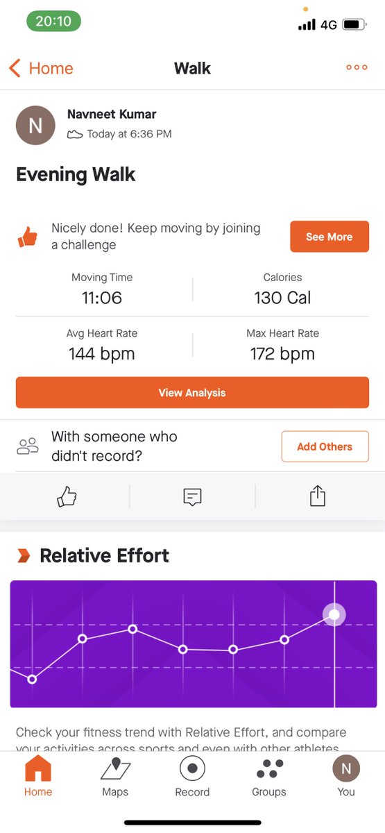 baudbuddhi's tweet photo. @SandeepMall The distance is not being reflected, nor the duration. I am using Mi band 6 on ios https://t.co/2O4WJUAUKc