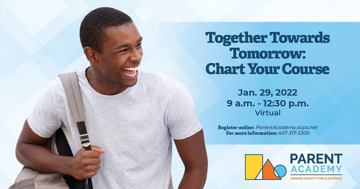 OCPS Parent and Family Engagement (@ocps_pfe) on Twitter photo Join us on Saturday January 29 from 9 am -12:30 pm for the OCPS Parent Academy, held virtually. bit.ly/ParentAcademy1… #OCPSPFE Join us on Saturday January 29 from 9 am -12:30 pm for the OCPS Parent Academy, held virtually. bit.ly/ParentAcademy1… #OCPSPFE