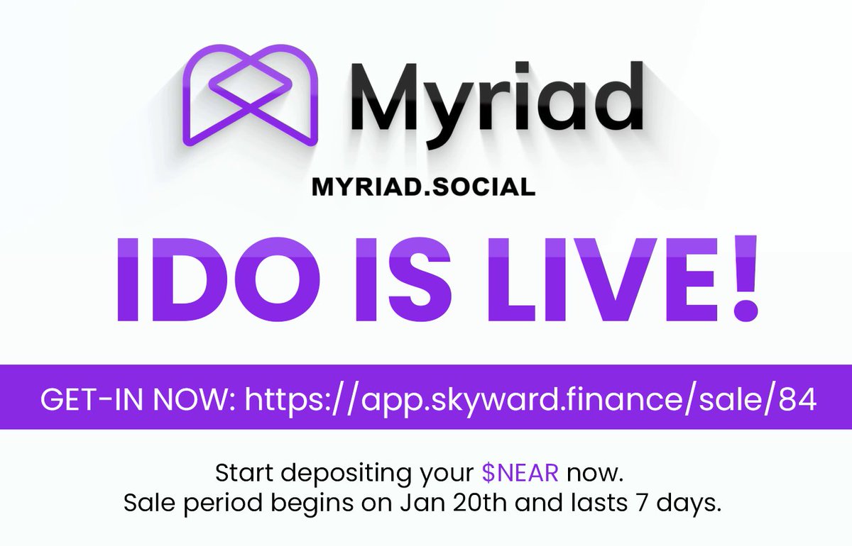 Myriad.Social tweet media