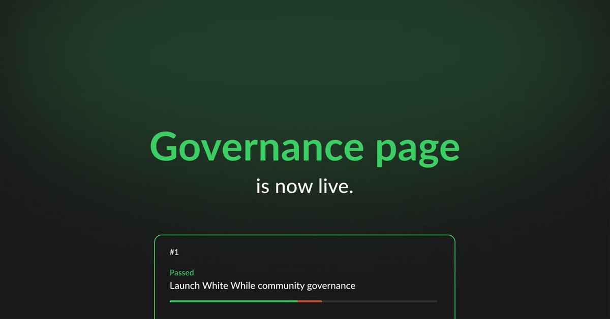 BackBoneLabsHub's tweet photo. Governance is now live! 
Go to https://t.co/91Y9cHjeqE and stake your $WHALE tokens to earn gov staking rewards!
#BeTheWhale https://t.co/2dxUJO46A8