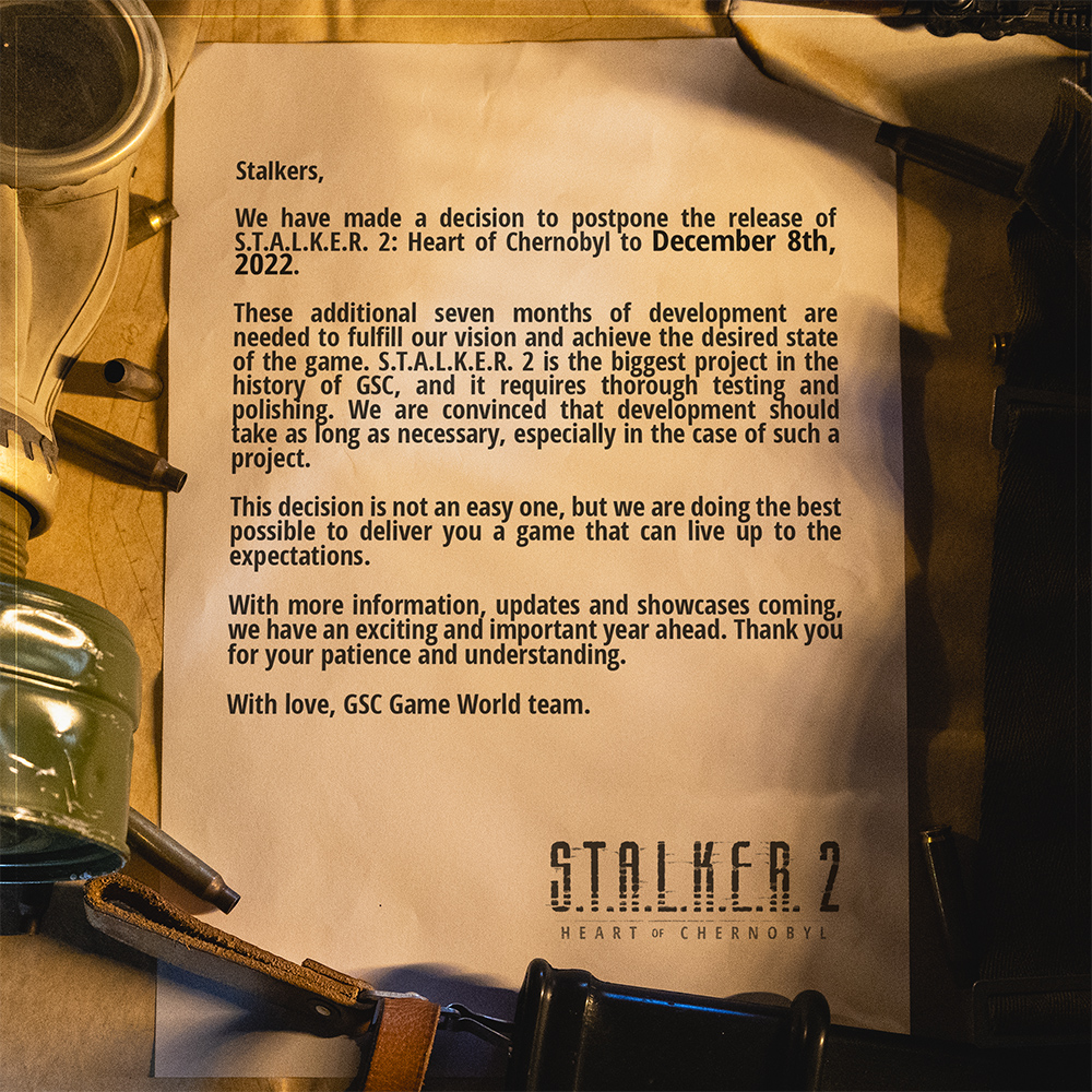 STALKER 2 Listed for December 1st Launch on PLAION Store