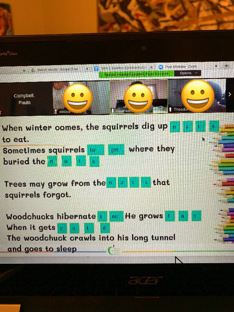 Differentiating for learners during Shared Reading in our virtual classroom. Making connections to our class inquiry on “ Animals in Winter”<a href="/LucyMaudP/">Eva Kapassas</a>