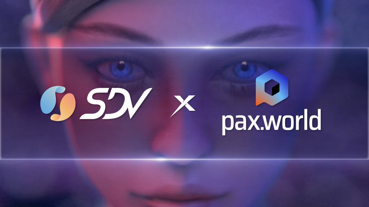 DancingStarVC's tweet photo. We are thrilled to announce our latest partnership with  
@paxworldteam, a fully immersive &amp; operational 3d World, ready to play and deployed🤝
At @SpringDawnVC we believe the #Metaverse is the next digital future &amp; we invest only in the most promising projects.🚀💫 https://t.co/LFn2TRlP0Y