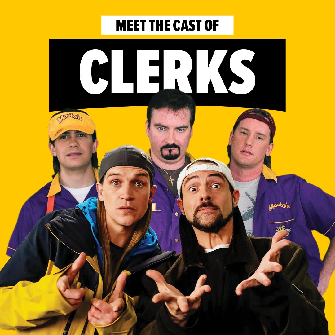 FANEXPOBoston's tweet photo. Jay &amp; Silent Bob are being joined by the Clerks crew in Boston! Meet the stars at the show and get Autographs &amp; Photo Ops with the members of the Quick Stop crew, Brian O’Halloran (Dante Hicks), Trevor Fehrman (Elias) and Jeff Anderson (Randal Graves). https://t.co/v1L87AfzCu