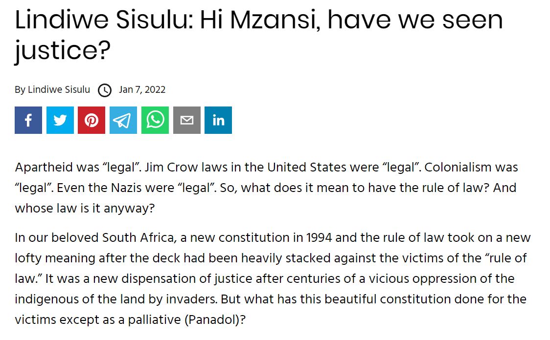 TheEdgeSearch1's tweet photo. In case you miss it.  Here is why acting Chief Justice Zondo calls briefing to respond to Sisulu's comments on Constitution, justice system, Judiciary

Part 1 #LindiweSisulu https://t.co/715o25zguD