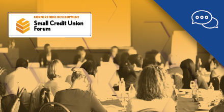 CornerstoneCUL's tweet photo. Attendees at the Small CU Forum will participate in power hours where they will share best practices and bring real-life experiences to the table. Register now and save $100 on the regular rate at https://t.co/y4ZjnStL1U. #SmallCUForum https://t.co/cql5YY82wt