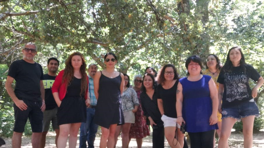 AfucapCultura's tweet photo. En el sector Las Lajas, de #Vilches (#Maule), se realizó el encuentro del directorio nacional de #Afucap, que convocó durante 2 días, además, a trabajadoras/es que participan en las comisiones del gremio. A la cita llegaron miembros de Magallanes...
+ en https://t.co/Wz70Io2AY7 https://t.co/t3HWs7zNgV