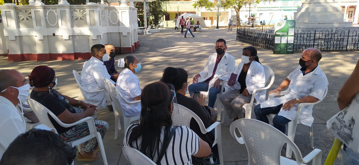 Celebra el Hospital Provincial Dr Gustavo Aldereguia Limas, el Décimo Aniversario de la Unidad de ICTU, hoy sus especialistas realizan el coloquio en intercambio con la población cienfueguera, en el Festival de Salud. Muchas Felicidades #CienfuegosPorLaVida #CubaViveYRespira