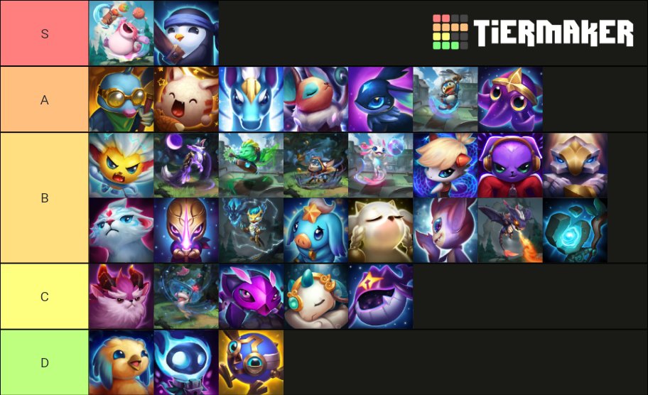 Si me quedo con una sola mini leyenda sería Chonc , que tiene muy buenas skins.