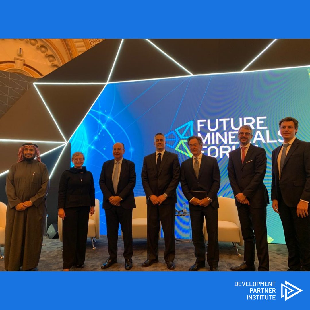 DpiMining's tweet photo. 📸 More scenes from Saudi Arabia where @TyrrellWendy &amp; @PeterJBryant both took the stage at the @FutureMineral Forum today! Topics on the agenda were #sustainability, #collaboration for collective action and getting #youth involved in the future of mining 🙌 

#DPIMining #FMF2022 https://t.co/Tyw2BS9ysc