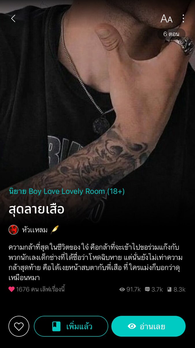 แผงขายนิยายวายของออมอ. 🎀 tweet media