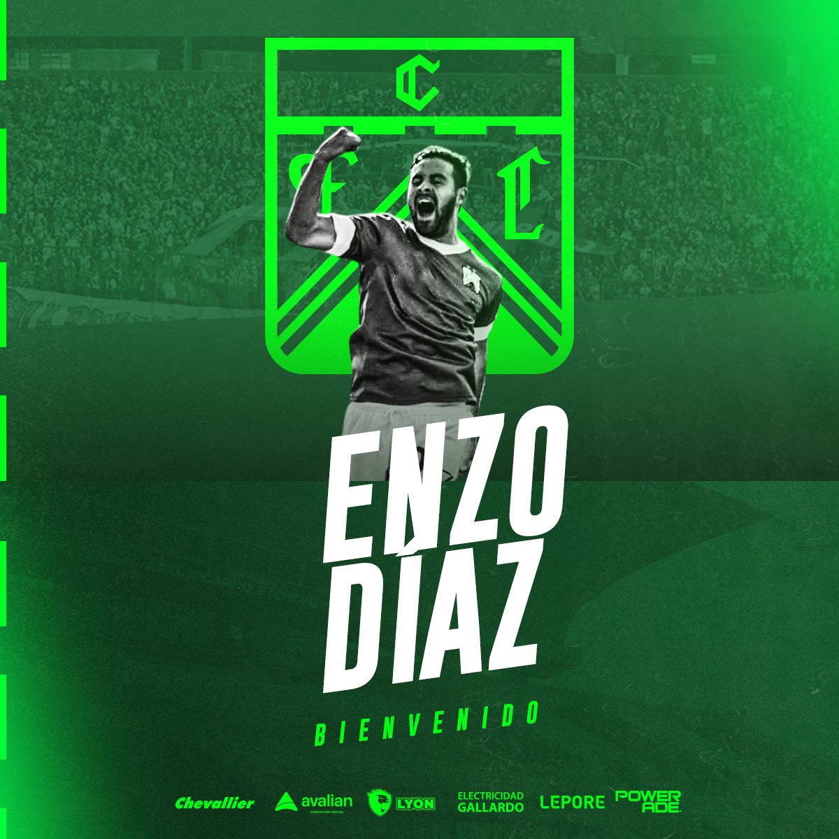 FerroOficial's tweet photo. 👉🏼😃 𝗘𝗡𝗭𝗢 𝗩𝗨𝗘𝗟𝗩𝗘

El goleador de la temporada 18/19 se pondrá nuevamente la camiseta de #Ferro

Llega a préstamo desde Tigre, sin cargo y con opción de compra

¡Bienvenido otra vez, @enzodiazmorales! 💚 https://t.co/COh3QQaHXB