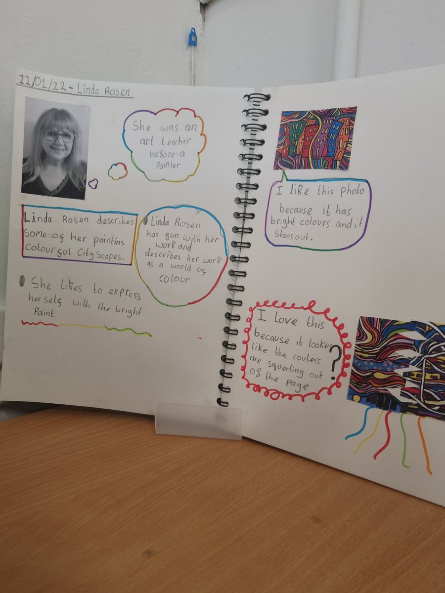 Miss Phillip (@missphillip21) on Twitter photo During our art lesson, year 4 have been examining the work of Linda Rosen and have enjoyed the discussion of colour and movement within the picture.
<a href="/MeadowsideCedar/">Meadowside Year 4 Cedar</a>
#MeadowsideArt #LindaRosen #Colour #Movement #CityScapes During our art lesson, year 4 have been examining the work of Linda Rosen and have enjoyed the discussion of colour and movement within the picture.
<a href="/MeadowsideCedar/">Meadowside Year 4 Cedar</a>
#MeadowsideArt #LindaRosen #Colour #Movement #CityScapes