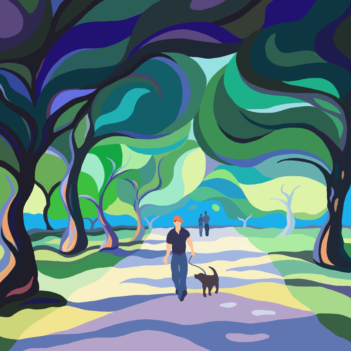 Sarah Fosse - Summer Stroll

We cannot help but smile when looking at Sarah's unique paintings. We guarantee that these paintings will brighten up your home. For anymore details on Sarah Fosse, send us a message or tweet us below!

Artist - <a href="/SarahFosseArt/">Sarah Fosse</a>