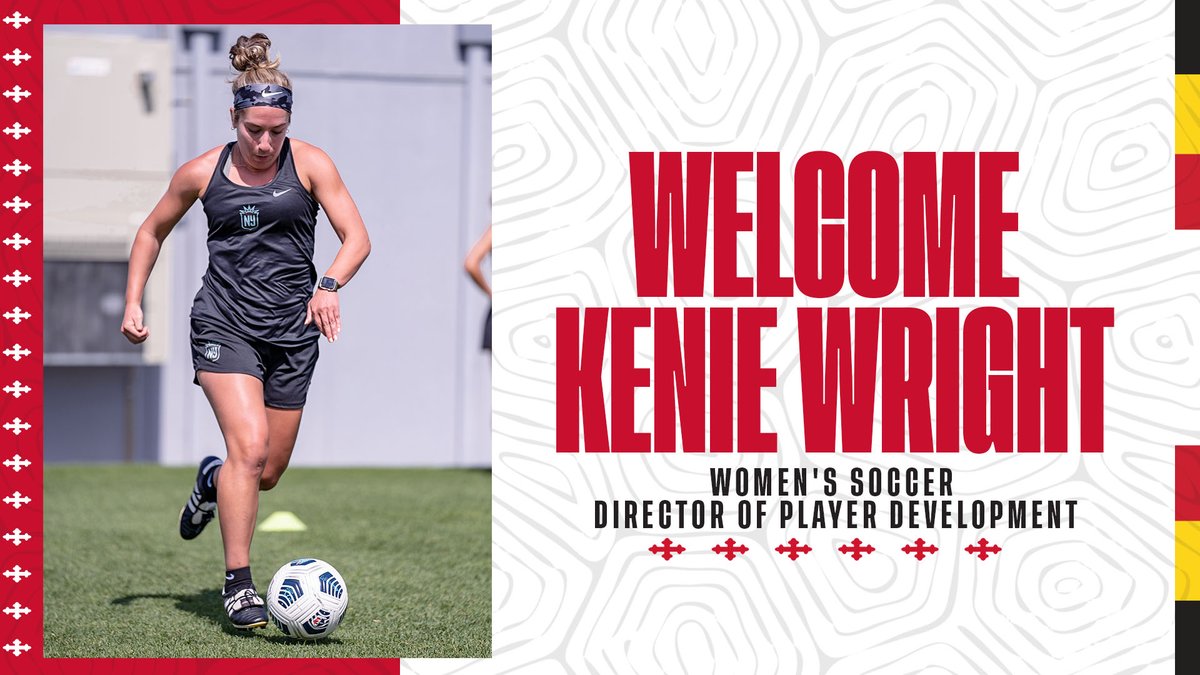 Maryland W. Soccer (@terpswsoccer) on Twitter photo Thrilled to have <a href="/KenieWright10/">Kenie Wright</a> joining the squad!
<a href="/MegNemzer/">Meg Ryan Nemzer</a> has named Kenie Wright the program's first-ever Director of Player Development ⤵️
MORE ➡️ ter.ps/wrightplydev Thrilled to have <a href="/KenieWright10/">Kenie Wright</a> joining the squad!
<a href="/MegNemzer/">Meg Ryan Nemzer</a> has named Kenie Wright the program's first-ever Director of Player Development ⤵️
MORE ➡️ ter.ps/wrightplydev