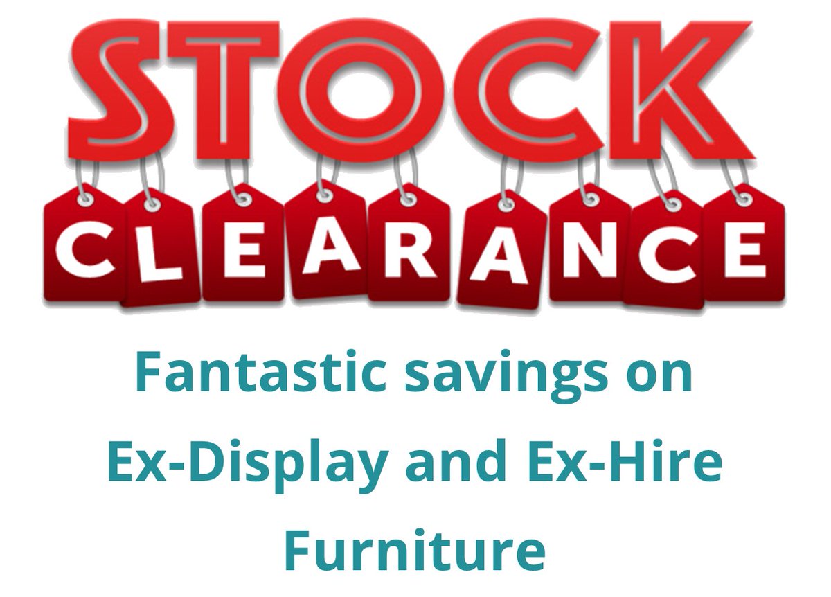 SALE of Ex Hire, Overstock and Showroom Displays - mailchi.mp/b17fbe47a322/s… have a sale of our Ex-Showroom, Overstocks and Ex-hire furniture, download it from here bit.ly/3GndzCI