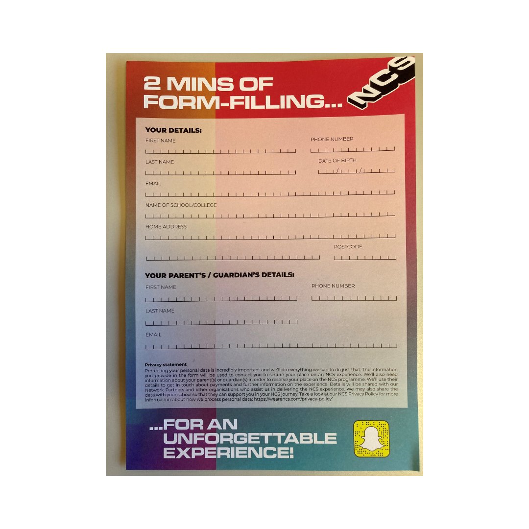 Having welcomed Grace and Frankie from NCS earlier this week there has been a flurry of applications to join the NCS Summer Programme.

It only costs £50 so if you are interested but haven’t applied please grab a form from Miss Hunt. 

#ThisIsCourtFields2022