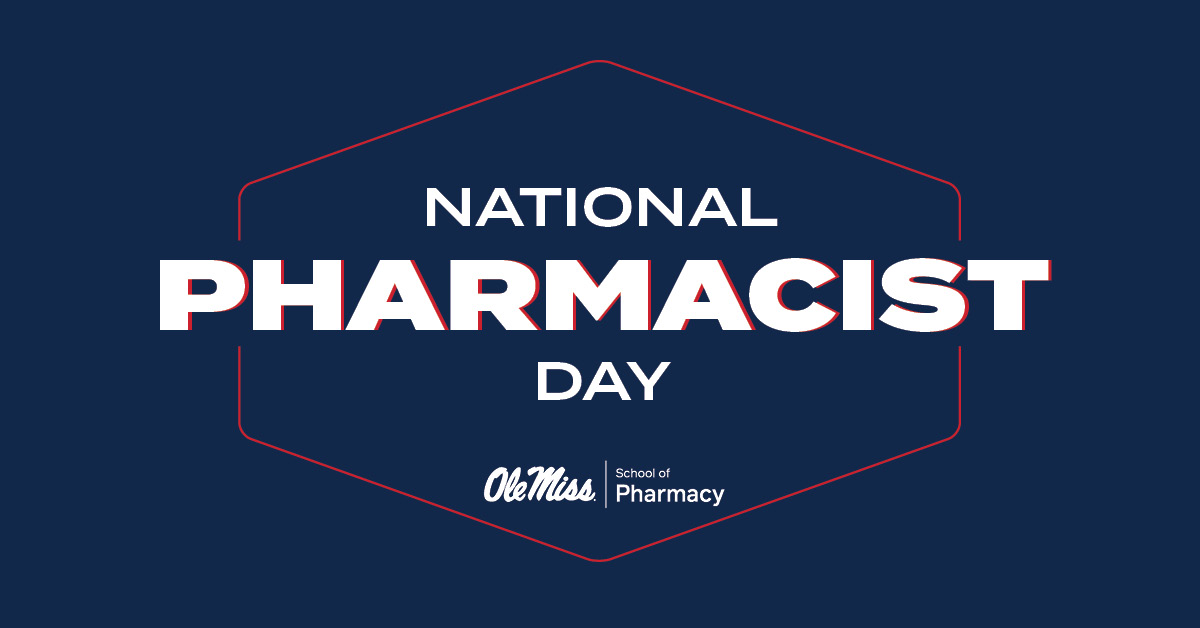 olemisspharmacy's tweet image. Have you thanked your pharmacist today?

Happy #NationalPharmacistDay to everyone who is making a difference in health care and our communities!