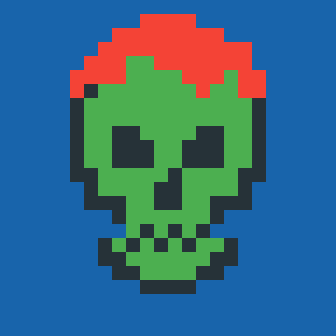 Couldn't resist.. one of the first pfp projects after punks on ETH. OG. Thanks for the history lesson <a href="/mattmedved/">medved</a> 💀 #Cryptoskulls