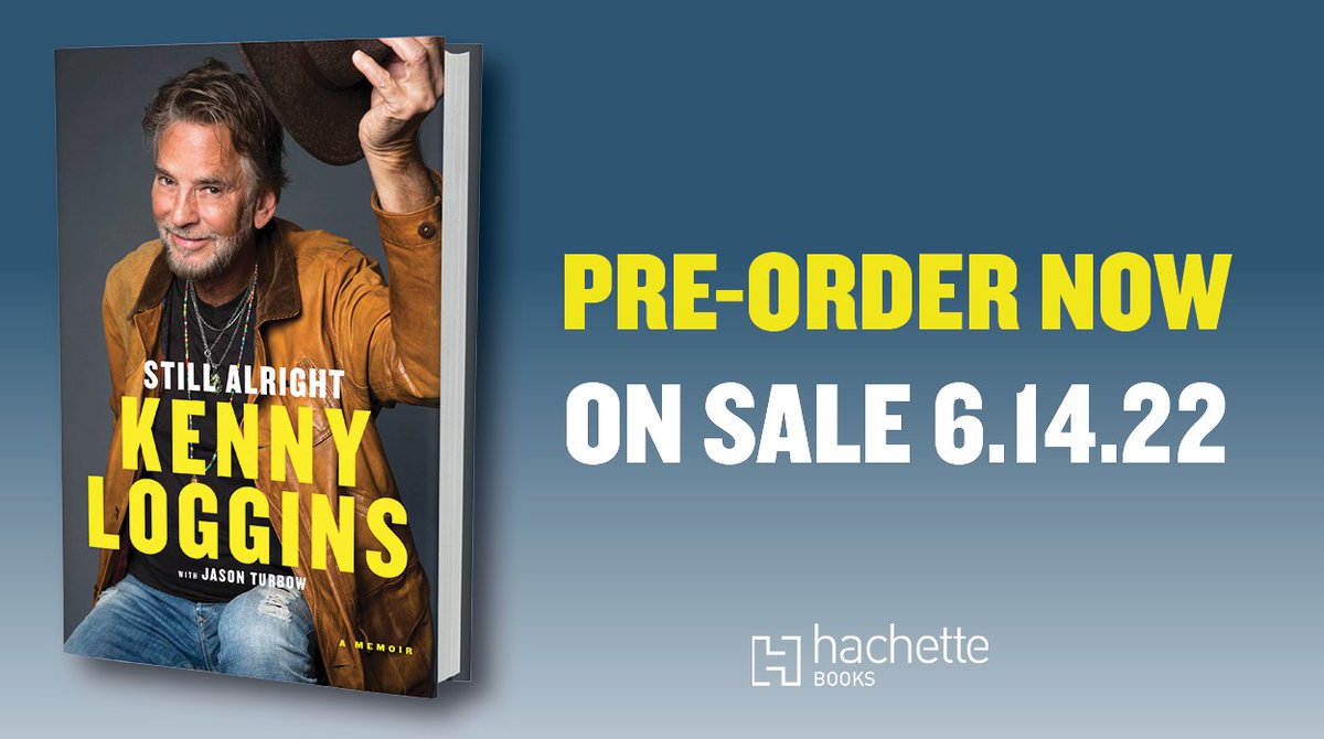 kennyloggins's tweet photo. Thrilled to finally be able to announce my memoir #STILLALRIGHT is coming this June from @HachetteBooks It's a look back at my entire life n career to date with stories never shared publicly. Can’t wait to share it with you Pre-order: https://t.co/jsvSb1HDja #StillAlrightBook https://t.co/q89v9sdjQb