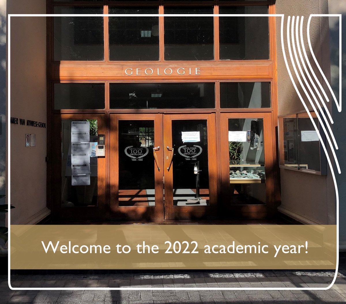 Welcome to 2022! We look forward to a successful year with both new and old students. Follow us to stay in the loop with the latest department news and to gain insight into the life of an Earth Sciences student☺️📚.

#University #NewYear2022 #geology #earthsciences #welcome2022
