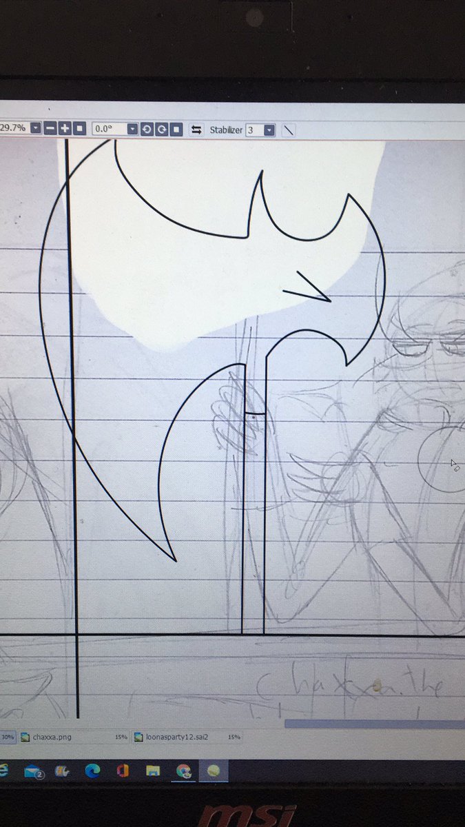 rosaberge2's tweet photo. Why is it so hard to draw weapon 😭.
But yeah here’s a wip of loona’s party page 13 in progress.
#helluvaboss #HelluvaBossoc #WIP #helluvabosswip #HelluvaBoss #OC https://t.co/PtLdSh3DmH