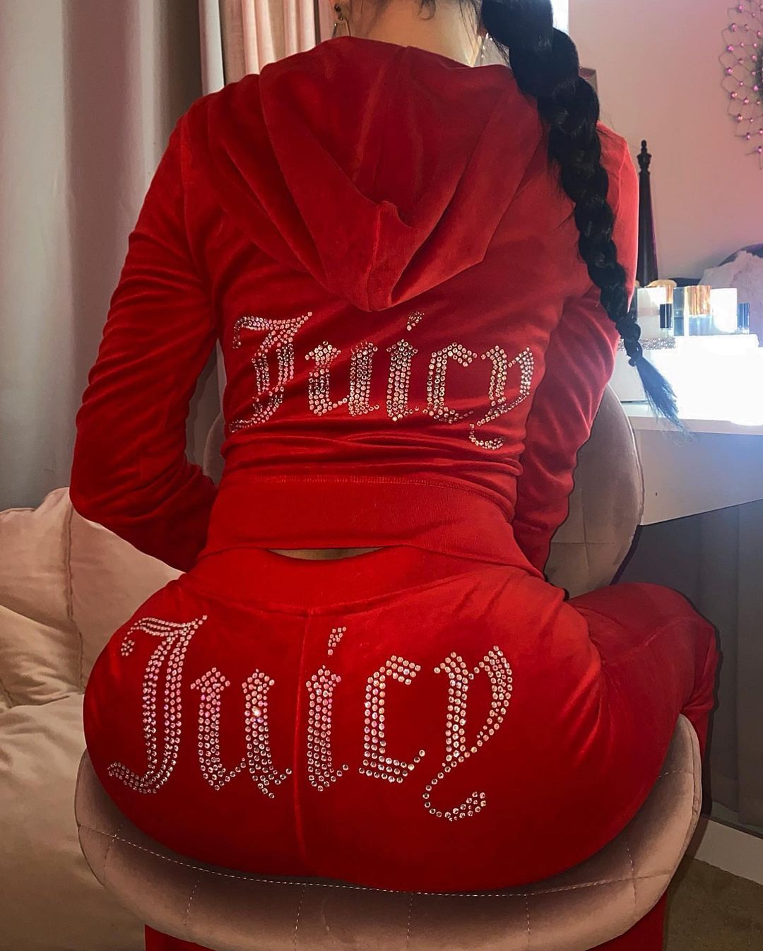 Juicy couture logo store on bum