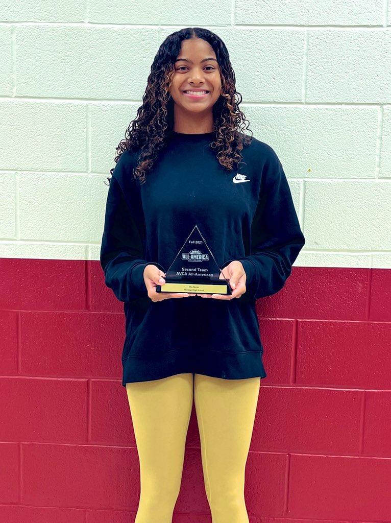 🏆 Congratulations <a href="/miiamoore22/">mia moore</a> for being selected to the AVCA All-America second team!