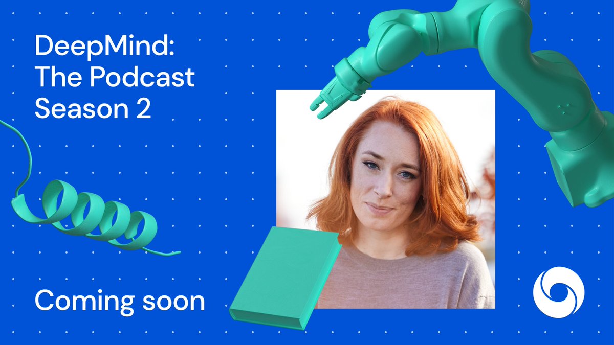 GoogleDeepMind's tweet photo. How is AI transforming our world? Can we ensure it benefits society, now and in the future?

Hear what @FryRsquared discovered this season of DeepMind: The Podcast. Coming soon to @ApplePodcasts, @spotifypodcasts, or wherever you listen.

🎧 https://t.co/PxX9U3Lxyf #DMPodcast https://t.co/gTx24awA7P
