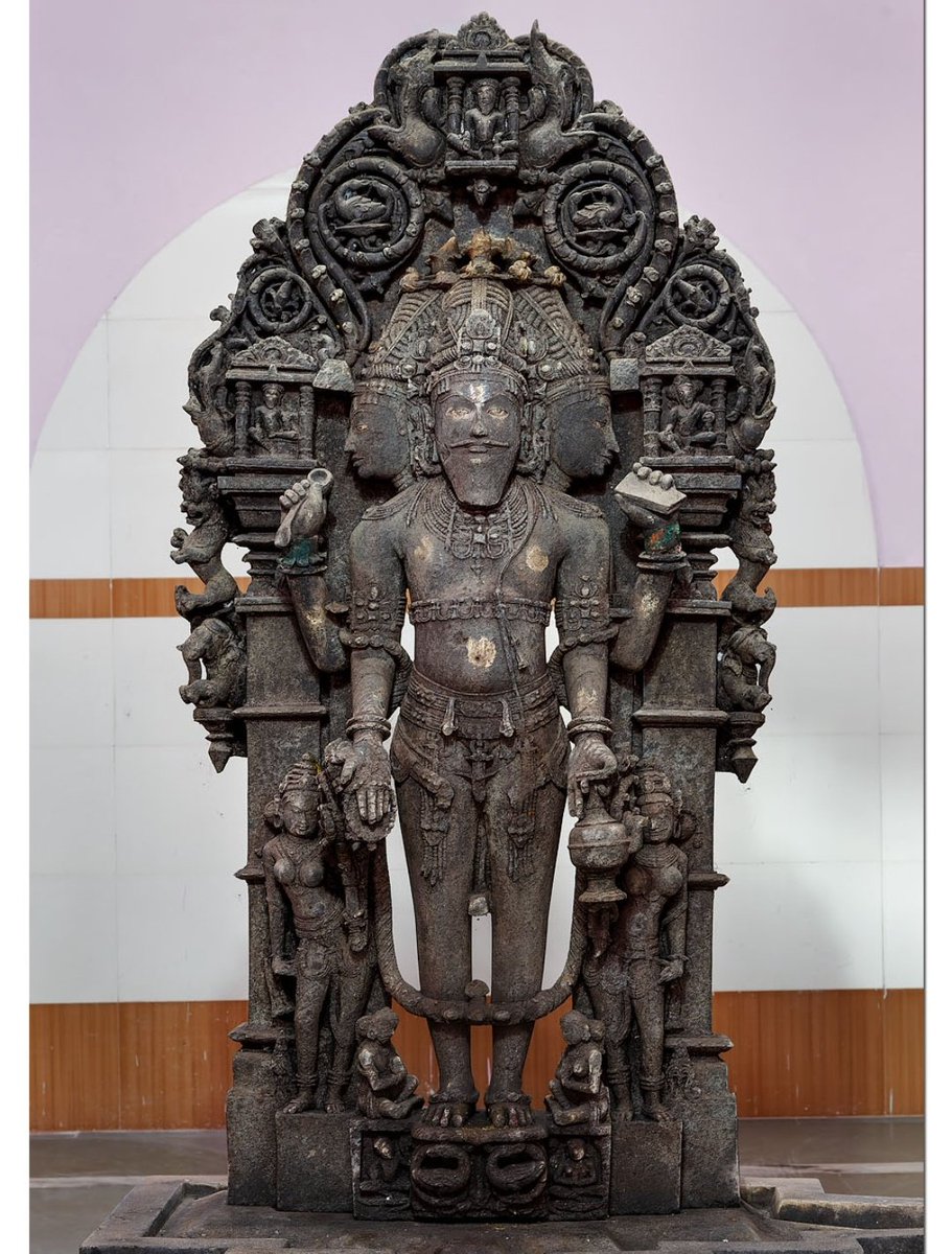 The Brahma temple in Pushkar, Rajasthan, is well known. Not as well known is the temple at Carambolim (also called Brahma-Karmali) in northeast Goa. The idol worshipped here is an 11th C masterpiece of scuplture.