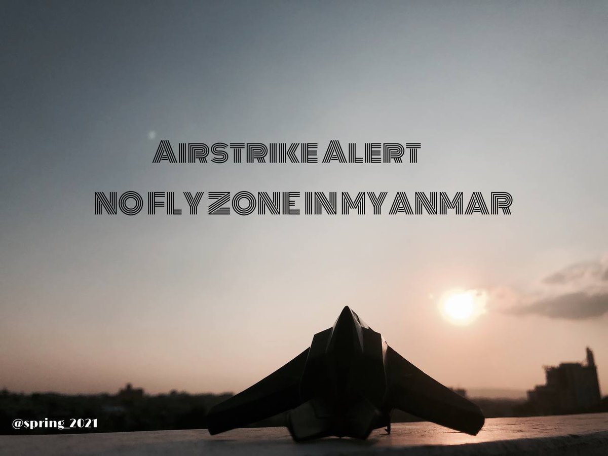2 Fighter Jets taking off from Taungoo air force base at around 10:10pm tonight. 
Still don't know where they are heading to. 

#NoFlyZoneInMyanmar 
#2022Jan12Coup
#WhatsHappeningInMyanmar
