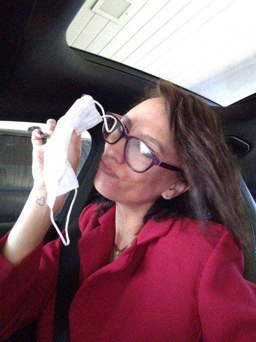 Masking 😷 up for court today. #Voice https://t.co/keMw87mX83<a href="/tag/voice"class="tags">#Voice</a>