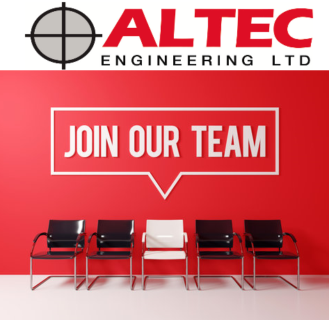 AEL Automation Ltd (@aelautomation) on Twitter photo Due to significant new orders and continued strong pipeline, Altec are looking to strengthen our team.
If you have experience in automation design, software, robotics, project management, build & installation, please send your CV and covering letter to recruitment@alteceng.co.uk Due to significant new orders and continued strong pipeline, Altec are looking to strengthen our team.
If you have experience in automation design, software, robotics, project management, build & installation, please send your CV and covering letter to recruitment@alteceng.co.uk