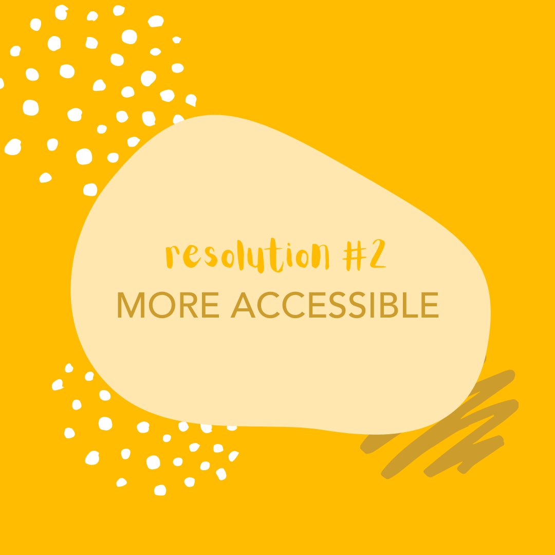 Our second 2️⃣ resolution builds upon the accessibility work we started in 2021. By 2023, we hope to introduce more special education clubs 📚. 

#GoorooClubs #Resolutions #2022 #Accessibility #SpecialEducation #CloseCaptioning #AccessibilityFeatures #Accessible