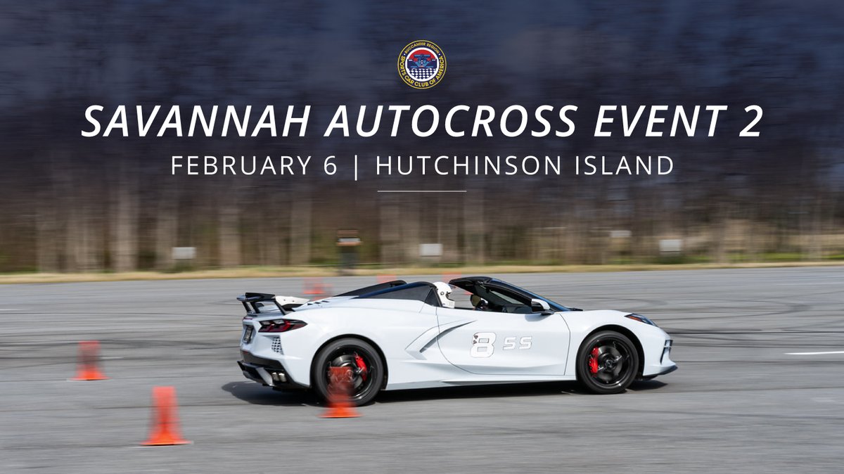 Registration for Savannah Autocross/Solo Event 2 being held at Hutchinson Island is now open msreg.com/2022sav2 🏴‍☠️🏁
- - - -
📷MZ Photography
#buccaneerregion #scca #autocross #solo #funwithcars #savannahautocross #savannahsolo