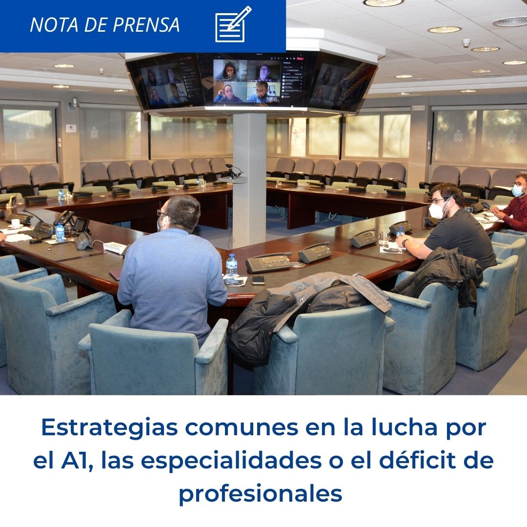 CGEnfermeria's tweet photo. #NotaDePrensa 📢: El CGE se reúne con asociaciones de enfermería para establecer estrategias comunes en la lucha por el A1, las especialidades o el déficit de profesionales

La nota de prensa completa, aquí: https://t.co/8ptu5fA9gy https://t.co/sBu9OPuvwA