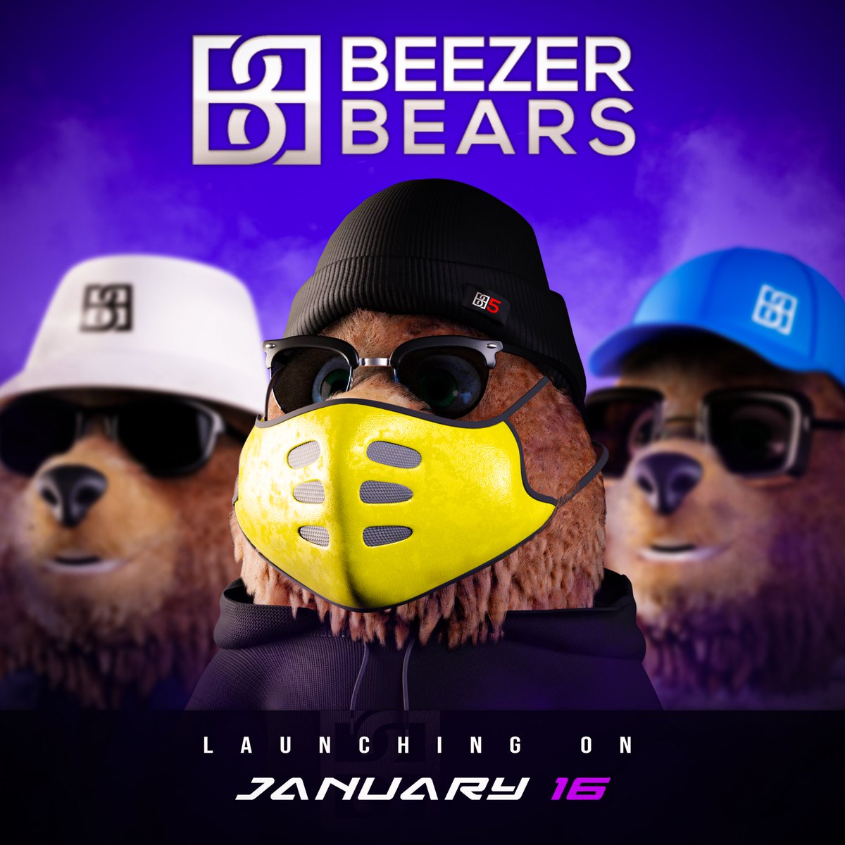 TheGameChop's tweet photo. Beezerbears V Launch on the 16th of January 🚀 #nftcommunity #opensea #cryptoart #fungles #nftpromotion #nftpromotions #nftcollectors #nft #nfts #freepromotion #nftshoutout #nftsale #nftgiveaway #giveaway #nft
#nfts
#digitalart
#art
#cryptoart
#nftcollection
#raredigitalart https://t.co/BFUKoTukBv