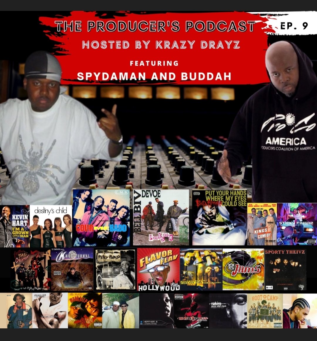 TheProducersPo's tweet photo. Ep 9 Producers SpydaMan &amp; @Buddah216 Now available on @Spotify at the link below &amp; all streaming platforms. 
https://t.co/myVg6Du7do https://t.co/iabmSFBfkn