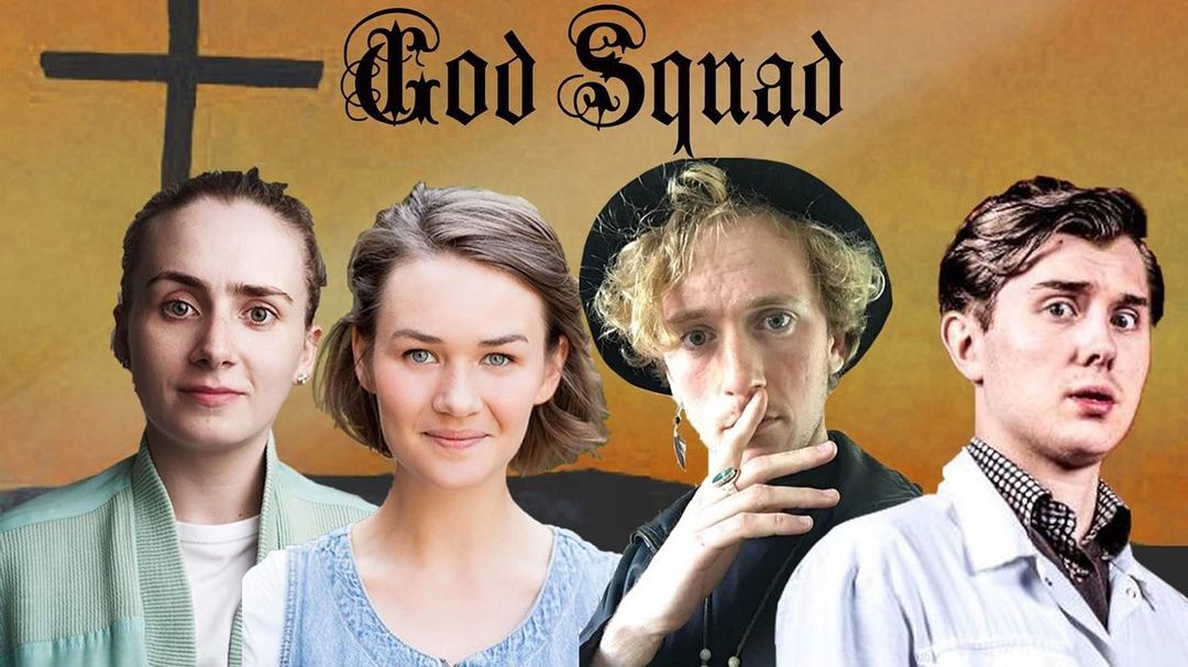hatch_talent's tweet photo. GOD SQUAD, starring @_Lili_Miller and with special guest @kfRedhot, the sitcom from @PozzitiveComedy has been nominated for Best Scripted Comedy (Long Form) https://t.co/PlCKWmvwwF