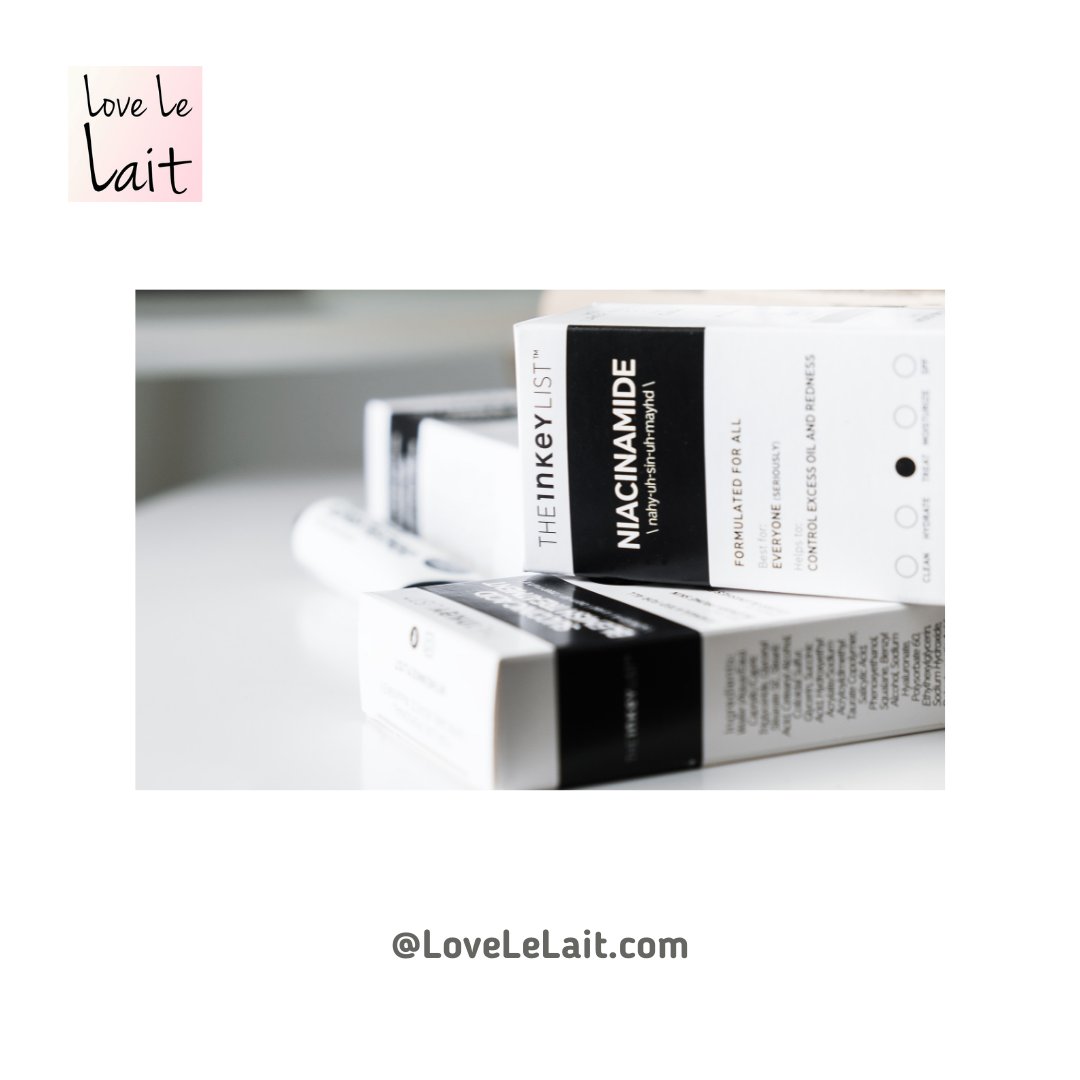 lovelelait's tweet photo. Niacinamide helps renew and restore the surface of skin against moisture loss and dehydration by helping skin improve its natural production of skin-strengthening ceramides. ✨ https://t.co/s61pJ4s7UT