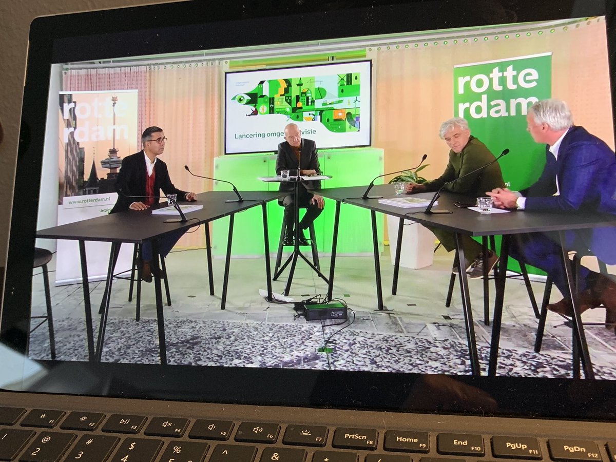 Lancering omgevingsvisie <a href="/Rotterdam/">Gemeente Rotterdam</a> ‘de Veranderstad’. Rotterdam is inmiddels veel meer dan enkel de havenstad van oudsher. Toch blijven stad en haven onlosmakelijk verbonden. Juist de nieuwe slimme creatieve Rotterdammer kan de (verander)haven goed gebruiken.