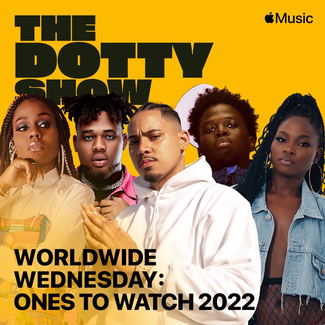 PeediPicasso's tweet photo. Shout out  to @TheDottyShow @applemusic for making @theriasean one of her worldwide 'Ones To Watch 2022’

#RiaSean #thedottyshow #applemusic #ar2theworld https://t.co/bqelKK9NdD