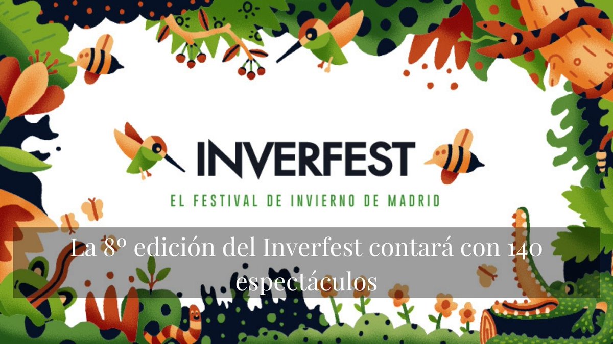 22minutoscon's tweet photo. 🟢 La 8º edición del Inverfest contará con 140 espectáculos

Hasta el 6 de febrero podremos disfrutar de grandes espectáculos en distintas localizaciones de la capital

📝 @itsmery22

https://t.co/VuILqCNgPj https://t.co/Lh0EO3bpZ9
