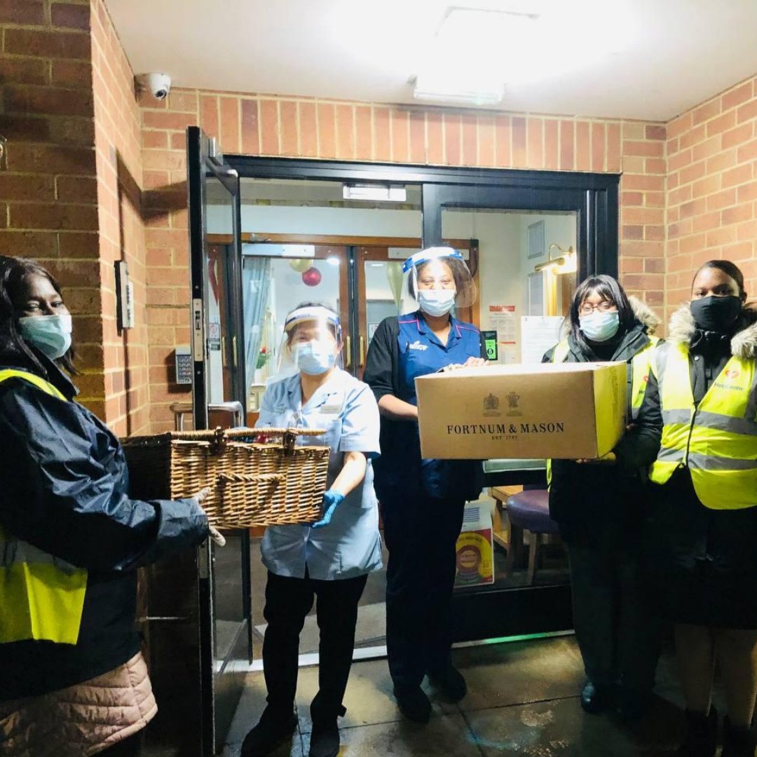 UCKG_Groups's tweet photo. The Caleb Group from Stamford Hill and Stratford Visited the @house_wakefield and @westgate_hc, respectively. Hampers and blankets were provided for the elderly residents; special gifts were provided for the nurses and their staff too. 

#CalebGroup #Over55+ #Nurses #CareHomes https://t.co/nhhqsRyYCs