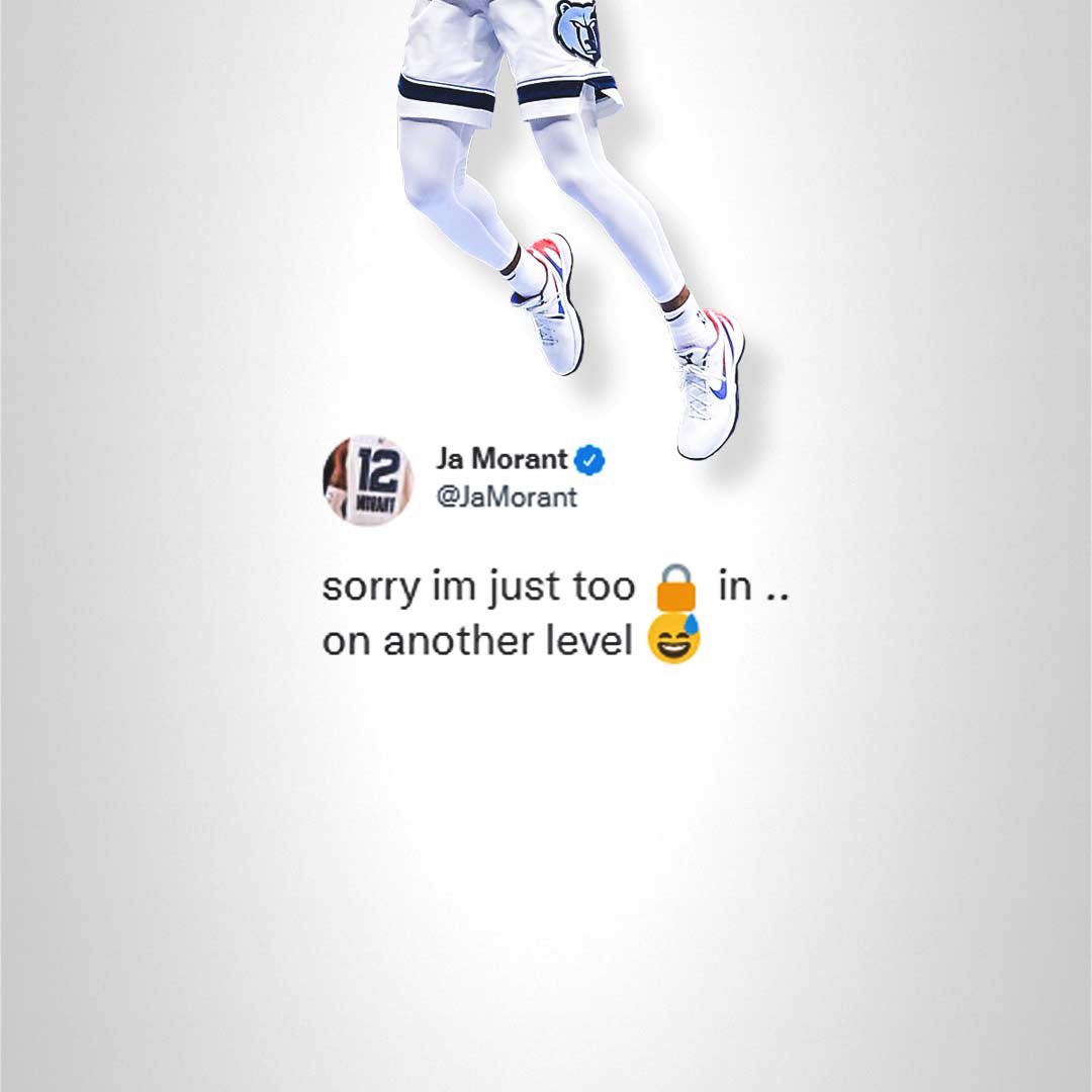 kylcchrn's tweet image. tried to make a @JaMorant graphic but he just jumped out of it smh

#NBAAllStar | #GrindCity